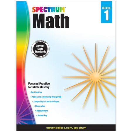 SPECTRUM Spectrum® Math Workbook, Grade 1 704561